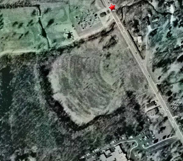 Lakeshore Drive-In Theatre - Aerial (newer photo)